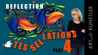 Tessellations Part 4 REFLECTION tessellations How to design a tile [upl. by Diarmid]