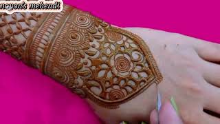 bridal mehedi design henna bridalmehedi hennadesign mehndi new mehendi design mehndi bridal [upl. by Argyres43]