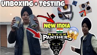 Unboxing🔥Testing🔥Review 😱 Of  BLACK PANTHER🔥NEW INDIA 🇮🇳 Gattu Fly big kite 🪁 ptangbazzi [upl. by Esylla164]