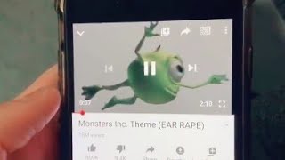 MONSTERS INC EARRAPE MEMES [upl. by Egroej]