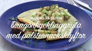 Dragonkycklinggryta med palsternacksklyftor [upl. by Gnud]