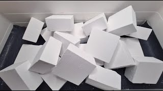 20 Fresh Gym Chalk Blocks ASMR Crush  Oddly Satisfying [upl. by Aldridge]