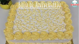 BOLO DE ANIVERSÁRIO 4kg POR MENOS DE R 2500  CHEF LÉO OLIVEIRA [upl. by Kariv858]