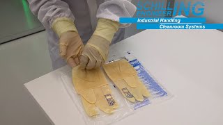 Sterile Handschuhe richtig anziehen [upl. by Soule]