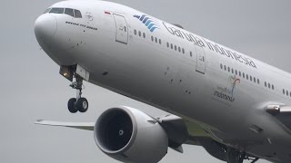 Best Of Garuda B7773U3er Take Offs amp Landings Collection [upl. by Towers]