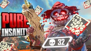 INSANE Bloodhound 32 KILLS and 8253 Damage Apex Legends Gameplay Season 23 [upl. by Abil850]