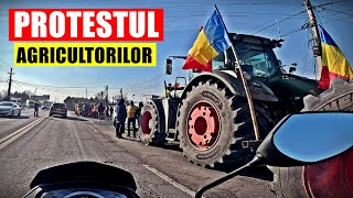 ADEVARUL DESPRE PROTESTUL TRANSPORTATORILOR SI FERMIERILOR  AM FOST LA PROTEST [upl. by Annunciata]