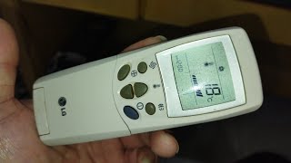 LG air conditioner remote control repair [upl. by Erma]