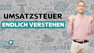 Umsatzsteuer amp Vorsteuer einfach erklärt  Wissen [upl. by Suehtomit]