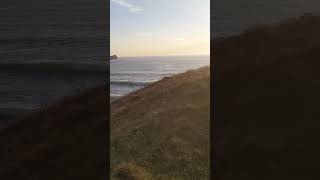 View over Polurrian Cove Cornwall [upl. by Daloris]