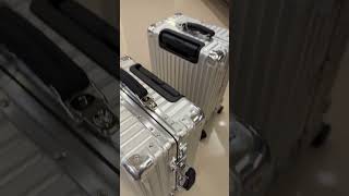 Rimowa Classic Cabin ￼aluminium suitcase check in suitcase rimowa [upl. by Simon]