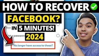 NEW How to Recover Facebook Account Without Email and Phone Number 2024 l FACEBOOK RECOVERY 2024 [upl. by Brechtel]