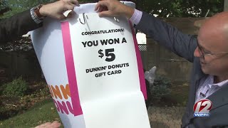 Dunkin reveals new Sip Peel Win Program [upl. by Sukramaj749]