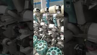 Autoconer machine  Winding machine yarn machine spinning factory [upl. by Valente]