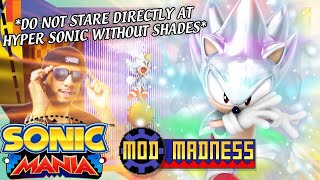 Sonic Mania PC  HYPER SONIC wAir Boost amp Flight  Mod Madness [upl. by Parrish826]