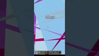 Minecraft End Crystal bedrock minecraft memes [upl. by Llertnahs]