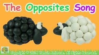 The Opposites Song  Antonyms  110 words  LEARN ENGLISH Vocabulary [upl. by Schuyler]