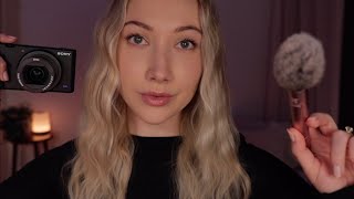 ASMR Photographing You  Hair amp Makeup Touch Up w Clicky Camera Props 📸 [upl. by Eveam]