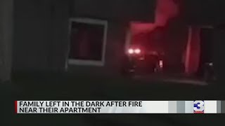 Arson at Peppertree Apartments leaves family in the dark [upl. by Lenrow]