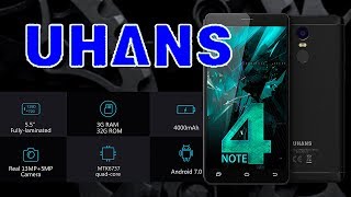 Uhans Note 4 новый бюджетный смартфон [upl. by Edny]