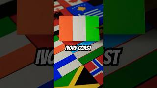 Drawing Ivory Coast flag 🇨🇮 [upl. by Mcclary]