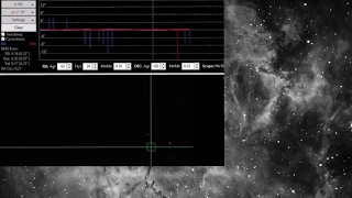 PHD2 Auto Guiding with my CGX Mount Rosette Nebula [upl. by Emearg]