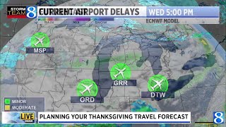 Travel forecast for Thanksgiving [upl. by Bolitho]