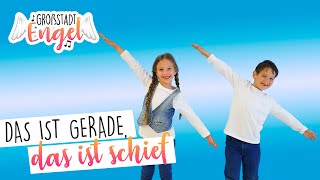 Das ist gerade das ist schief  Bewegungslieder  Kinderlieder zum Tanzen  GroßstadtEngel [upl. by Llednahc]