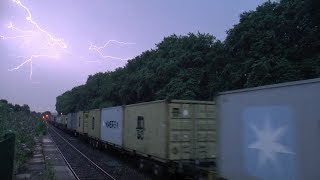 66417 amp 6801668027 Flasks in the Lightning  Bedminster Bristol 190717 [upl. by Gardell]