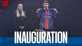 Une soirée historique  Linauguration du Campus PSG ❤️💙 [upl. by Niknar]