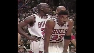 New Jersey Nets  Chicago Bulls 1998 NBA Playoffs 1st Round Game 1 [upl. by Udelle282]