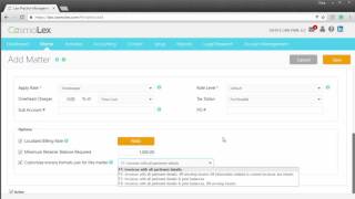 Advanced Matter Settings  CosmoLex Support [upl. by Phillip]