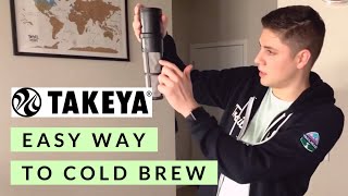 How to make cold brew at home ✨ [upl. by Rossner]