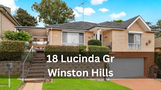 Just Listed  18 Lucinda Grove Winston Hills [upl. by Cassondra254]