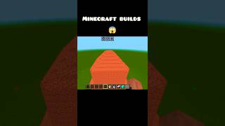 Minecraft builds😱  tower building hack in minecraft  minecraft shorts viral hack [upl. by Darrey]