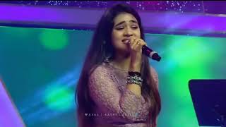 Adi pennae oru murai nee sirithaal Song Performance by srinisha [upl. by Heinrick]