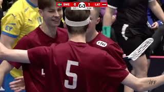 SWEDEN VS LATVIA  3V3 WORLD FLOORBALL CHAMPIONSHIPS FINALE [upl. by Photina435]