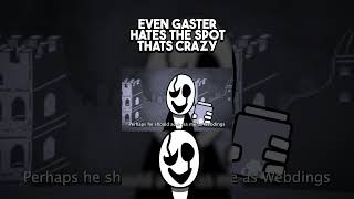 The Spot vs W D Gaster  RAP BATTLE spiderverse undertale deltarune rapbattle jtmusic [upl. by Pascasia]