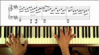 How to play Moonlight Sonata Part 4 Piano Tutorial [upl. by Nosde]