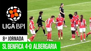 Liga BPI SL Benfica 4  0 Clube AlbergariaDurit [upl. by Inahet]