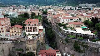 Sorrento Italy  from a drone [upl. by Patton]