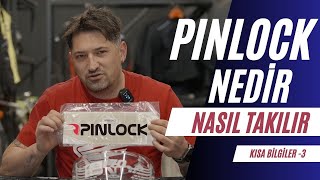 Pinlock nedir  Kask buhar engelleme  Kısa bilgiler 3 [upl. by Enoed751]