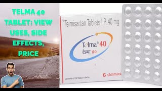 Telma 40 Tablet View Uses Side Effects Price medicane askpharmacist telmisartan telma [upl. by Sunil836]