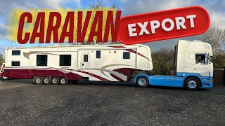 CARAVAN EXPORT TRUCKERGIRL850 [upl. by Enoob]