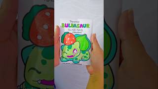 Bulbasaur blindbag 🎀 asmr papersquishy paperdiy papercraft diy craft pokemon sanrio [upl. by Harraf752]