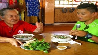 Biyahe ni Drew Eating pho at Palawans Vietnamese Village [upl. by Nels875]