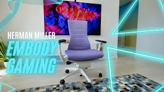 Herman Miller Gaming Embody Review  The GOAT of Gaming Chairs [upl. by Aivatra]