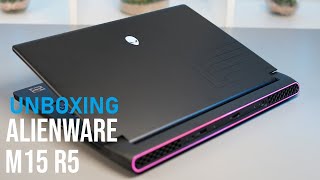 Alienware M15 R5 Unboxing [upl. by Eenolem71]