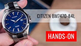 HANDSON Citizen Elegant EcoDrive Super Titanium BM747084L [upl. by Ciryl]