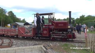 Apedale Valley Light Railway Stanhope Steam Gala 14th May 2017 [upl. by Ameg]